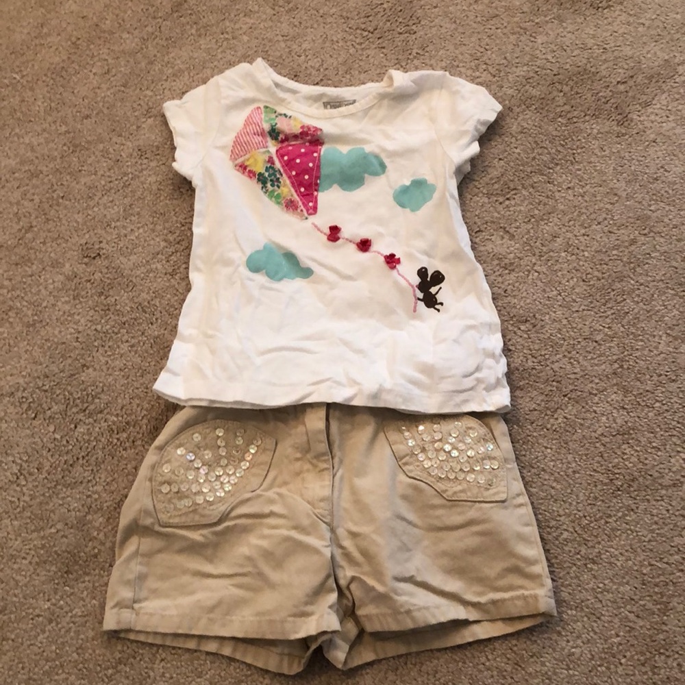 Girls skirt and shorts